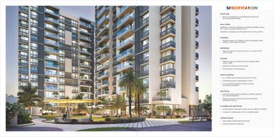 Image of 2286 Sq.ft 3 BHK Apartment / Flat for sale in Shantam Parmeshwar, Gota, Ahmedabad for Rs. 11610000
