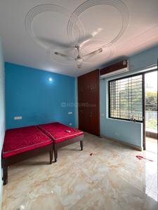 Bedroom Image of 1500 Sq.ft 2 BHK Builder Floor for rent in Hawelia Central, Sector 12 Noida for Rs. 36000