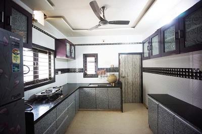 Kitchen Image of 2925 Sq.ft 4 BHK Independent House for sale in Hansol Ahmedabad for Rs. 15500000