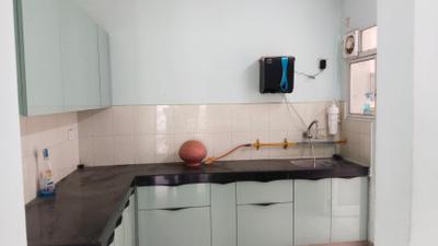 Kitchen Image of 1550 Sq.ft 3 BHK Apartment / Flat for sale in Godrej Carmel, Jagatpur Ahmedabad for Rs. 8800000