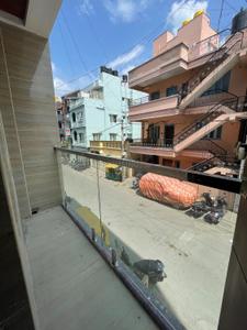 Balcony Image of 750 Sq.ft 1 BHK Apartment / Flat for rent in BTM Layout Bengaluru for Rs. 29899