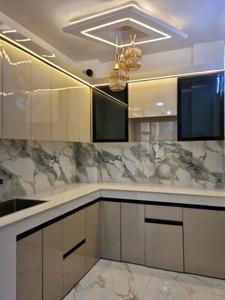 Kitchen Image of 810 Sq.ft 3 BHK Apartment / Flat for sale in Dwarka Mor New Delhi for Rs. 6100000