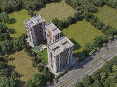 Image of 1336 Sq.ft 2 BHK Apartment / Flat for sale in Northern Infinity, Adajan Gam, Surat for Rs. 6200000