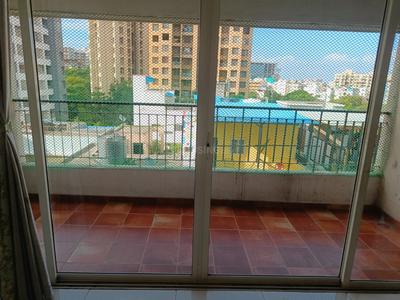 Balcony Image of 1300 Sq.ft 2 BHK Apartment / Flat for rent in Kumar Primrose, Kharadi Pune for Rs. 43000