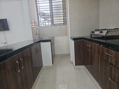 Kitchen Image of 850 Sq.ft 1 BHK Apartment / Flat for rent in Koramangala Bengaluru for Rs. 28000