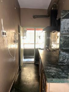 Kitchen Image of 870 Sq.ft 2 BHK Apartment / Flat for rent in Rajarhat Kolkata for Rs. 9000