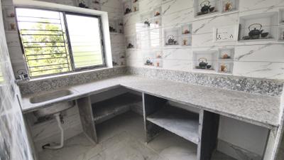 Kitchen Image of 673 Sq.ft 2 BHK Apartment / Flat for sale in Konnagar Hooghly for Rs. 1848000