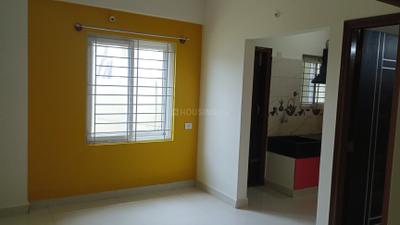 Living Room Image of 650 Sq.ft 1 BHK Apartment / Flat for rent in Mahadevapura Bengaluru for Rs. 25000