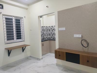 Living Room Image of 791 Sq.ft 1 BHK Apartment / Flat for rent in Kondapur Hyderabad for Rs. 23000