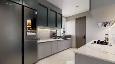 Kitchen Image of 1940 Sq.ft 4 BHK Villa for sale in Semmancheri Chennai for Rs. 22100000