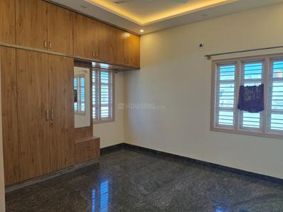 Bedroom Image of 1350 Sq.ft 2.5 BHK Builder Floor for rent in Sahakara Nagar Bengaluru for Rs. 40000