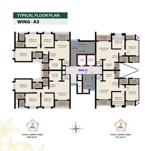 Image of 950 Sq.ft 2 BHK Apartment / Flat for sale in Moshi, Pune for Rs. 5400000