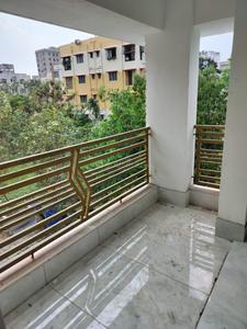 Balcony Image of 1000 Sq.ft 2 BHK Apartment / Flat for sale in New Town Kolkata for Rs. 6800000