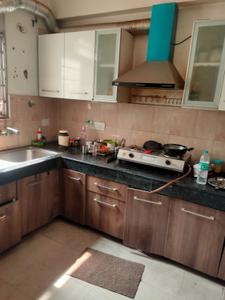 Kitchen Image of 1400 Sq.ft 3 BHK Apartment / Flat for rent in Viraj BBD Green City Sunbreeze 1, Semra Lucknow for Rs. 25000