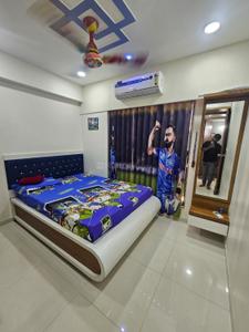 Bedroom Image of 1500 Sq.ft 2 BHK Apartment / Flat for sale in Sarjan Setu Altezza, Tragad Ahmedabad for Rs. 7000000