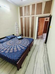 Bedroom Image of 1200 Sq.ft 1 BHK Builder Floor for rent in Shyam Nagar Jodhpur for Rs. 10000