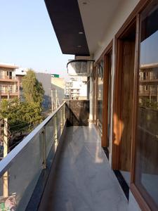 Balcony Image of 689 Sq.ft 1 BHK Independent House for rent in Sector 4 Gurgaon for Rs. 15500