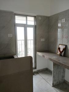 Kitchen Image of 400 Sq.ft 1 BHK Apartment / Flat for rent in Shraddha Classic, Bhandup West Mumbai for Rs. 25000