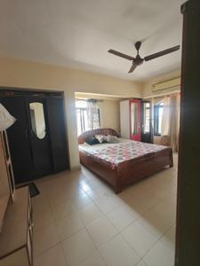 Bedroom Image of 1200 Sq.ft 2 BHK Apartment / Flat for rent in Sagar Darshan Towers, Nerul Navi Mumbai for Rs. 72000