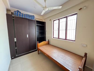 Bedroom Image of 350 Sq.ft 1 BHK Builder Floor for rent in New Tippasandra Bengaluru for Rs. 15000