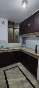 Kitchen Image of 1000 Sq.ft 2 BHK Apartment / Flat for rent in Pink Apartments, Sector 18 Dwarka New Delhi for Rs. 29000