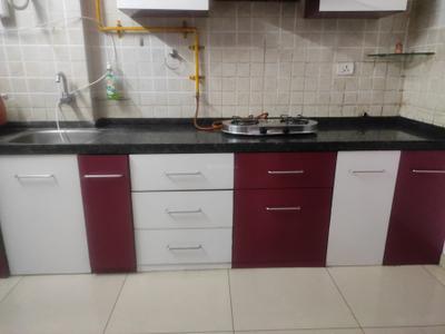 Kitchen Image of 1250 Sq.ft 2 BHK Apartment / Flat for sale in Orchid Elegance, South Bopal Ahmedabad for Rs. 7000000