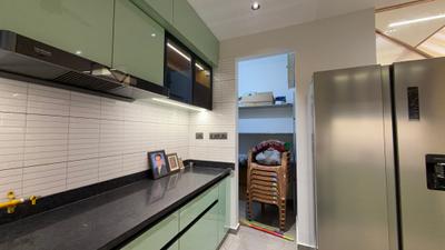 Kitchen Image of 2300 Sq.ft 3.5 BHK Apartment / Flat for rent in Malabar Exotica, Tragad Ahmedabad for Rs. 55000