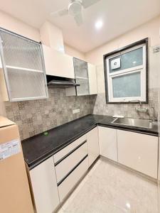 Kitchen Image of 1100 Sq.ft 1 BHK Builder Floor for rent in Sector 46 Gurgaon for Rs. 35000