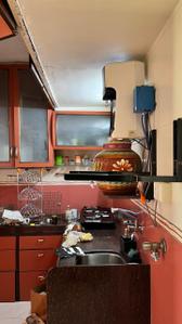 Kitchen Image of 555 Sq.ft 2 BHK Apartment / Flat for rent in Nilanjana CHS, Malad West Mumbai for Rs. 48000