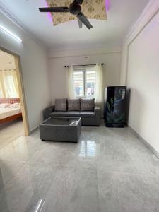 Living Room Image of 710 Sq.ft 1 BHK Apartment / Flat for rent in BTM Layout Bengaluru for Rs. 34599