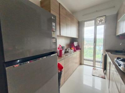 Kitchen Image of 1140 Sq.ft 2 BHK Apartment / Flat for rent in Akshar Alvario, Nerul Navi Mumbai for Rs. 75000