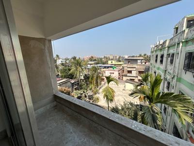 Balcony Image of 1250 Sq.ft 3 BHK Apartment / Flat for sale in North Dum Dum Bediapara Kolkata for Rs. 4300000
