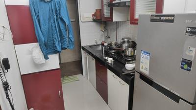 Kitchen Image of 580 Sq.ft 1 BHK Apartment / Flat for sale in Bhoomi Acres, Hiranandani Estate Thane for Rs. 5300000
