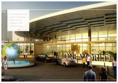 Image of 1460 Sq.ft 3 BHK Apartment / Flat for sale in Shalimar One World Marbella, Gomti Nagar, Lucknow for Rs. 16000000