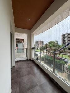 Balcony Image of 1000 Sq.ft 2 BHK Builder Floor for rent in Mahalakshmi Nagar Indore for Rs. 21000