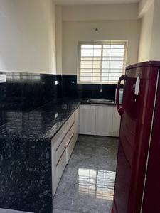 Kitchen Image of 750 Sq.ft 1 BHK Apartment / Flat for rent in Scheme No 71 Indore for Rs. 17000