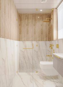 Bathroom Image of 2190 Sq.ft 3 BHK Apartment / Flat for sale in Nyati Elenor, Bibwewadi Pune for Rs. 45000000