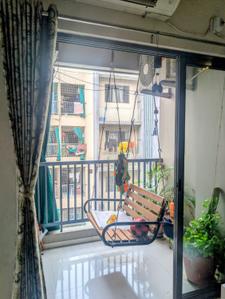 Balcony Image of 1800 Sq.ft 3 BHK Apartment / Flat for sale in Nirnay Nagar Ahmedabad for Rs. 8500000