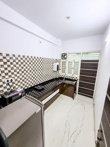 Kitchen Image of 1440 Sq.ft 3 BHK Independent House for rent in Hiran Magri Udaipur for Rs. 20000