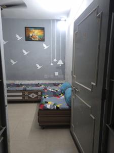 Bedroom Image of 1200 Sq.ft 1 BHK Apartment / Flat for rent in Prahlad Nagar Ahmedabad for Rs. 22500