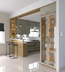 Kitchen Image of 2875 Sq.ft 4 BHK Villa for rent in Trishala The Village, Langerguda Hyderabad for Rs. 69000