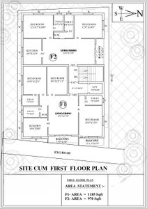 Image of 1185 Sq.ft 3 BHK Apartment / Flat for sale in Ambattur, Chennai for Rs. 8732000