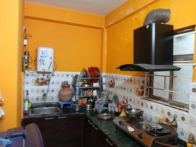 Kitchen Image of 760 Sq.ft 2 BHK Apartment / Flat for sale in Magnolia City, Barasat Kolkata for Rs. 2000000