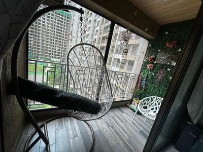 Balcony Image of 1100 Sq.ft 2 BHK Apartment / Flat for rent in Regency Antilia Phase VI Avana, Ulhasnagar Thane for Rs. 35000
