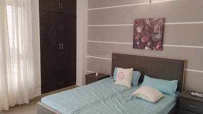 Bedroom Image of 1260 Sq.ft 2 BHK Apartment / Flat for rent in Bulland Group Heights, Crossings Republik Ghaziabad for Rs. 22000