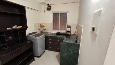 Kitchen Image of 602 Sq.ft 1 BHK Apartment / Flat for rent in Dahisar West Mumbai for Rs. 30000