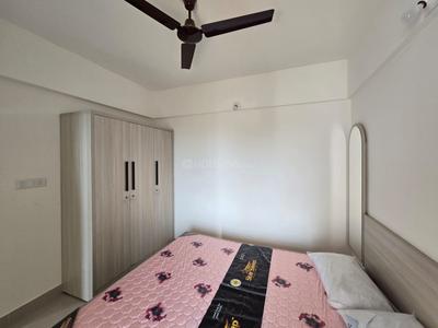Bedroom Image of 850 Sq.ft 2 BHK Apartment / Flat for rent in Sowparnika Jazzmyna, Kunnamangalam Kozhikode for Rs. 30000