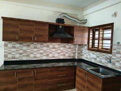 Kitchen Image of 600 Sq.ft 1 BHK Independent House for rent in JP Nagar Bengaluru for Rs. 15000