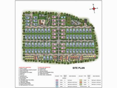 Image of 2045 Sq.ft 4 BHK Villa for sale in Casagrand Luxeria, Navalur, Chennai for Rs. 22900000