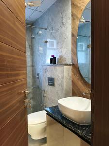 Common Bathroom Image of 1600 Sq.ft 3 BHK Builder Floor for rent in Trehan Luxury Floors 71, Sector 71 Gurgaon for Rs. 45000